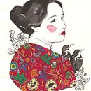 Dibujo que leo. Een project van Traditionele illustratie van Isabel Franco - 26.08.2017