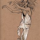 Push on. Fine Arts, Costume Design, Traditional illustration, and Painting project by elena macías - 04.10.2017