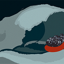 Miradas que migran. Un projet de Illustration traditionnelle , et Vidéo de Rocío Bonilla - 25.04.2017