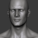 Estudio de una cabeza masculina. 3D, and Character Design project by Tonatiuh de San Julián - 09.07.2017