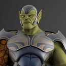 Super skrull. Un proyecto de 3D, Animación, Cómic, Diseño de juguetes, Diseño de personajes y Multimedia de Victor Morcillo Luque - 12.09.2017