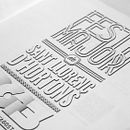 Revista FM 2013 Sant Llorenç d'Hortons. Calligraph, Design, and Editorial Design project by Seri Castellví - 09.16.2015