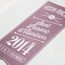Revista FM 2014 Sant Llorenç d'Hortons. Calligraph, Editorial Design, and Graphic Design project by Seri Castellví - 09.16.2017