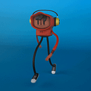 Walking Dude_Mi proyecto final para este curso Ein Projekt aus dem Bereich 3D, Animation von Figuren, Bildende Künste, Kino, Video und TV, Kunstleitung, Design von Figuren und Rigging von Damian Palleiro - 16.09.2017