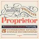 Proprietor — Type Family. T, and pograph project by Yani&Guille - 09.18.2017