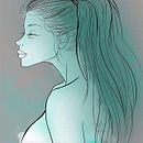 Blue. Un projet de Illustration traditionnelle de Maria Isabel Román Rodríguez - 27.09.2017