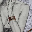 ELLAS. Colagem e Ilustração tradicional projeto de Naroa Vadillo - 07.10.2017