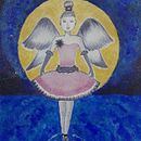 Mi Proyecto del curso: Dame alas para volar y conseguiré la luna. Ilustração tradicional projeto de Carmen QB - 08.10.2017