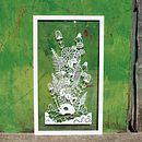 De muerte y vida.. Artesanato, Ilustração tradicional, Ilustração vetorial, e Papercraft projeto de Ainara Tavárez - 20.12.2017