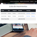 Gastos Personales. Un projet de Développement web de Héctor Damas - 14.10.2017