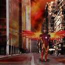 Fotomontaje de Iron Man. Un projet de Design graphique de Marii Cabrera - 18.10.2017