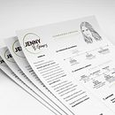 CV. Br, ing e Identidade, Design gráfico e Infografia projeto de Jenny Benito Gómez - 25.09.2017