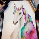Nebulosas - proyecto personal. Ilustração tradicional projeto de Nora Jirafas - 17.10.2017