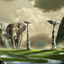 Mi primet trabajo solo THE BIG ONE Mi Proyecto del curso: Matte Painting: creando mundos fotorrealistas Ein Projekt aus dem Bereich Grafikdesign von Sergio Donoso - 17.10.2017