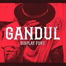 Gandul Font. Un projet de T , et pographie de Jorge Mercado - 07.11.2017