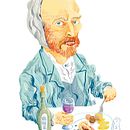Van Gogh. Un progetto di Illustrazione tradizionale di Marcelo Escobar - 01.10.2017