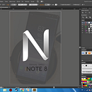Diseño de Sansung Galaxy Note 8 . Un proyecto de Diseño de Leandro Uribe - 17.10.2017