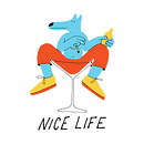 Nice Life T-shirt, Everpress, UK. Un proyecto de Ilustración tradicional de tres26 - 19.10.2017