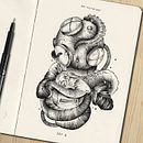 Inktober 2017. Un projet de Design , Conception de personnages et Illustration traditionnelle de Anthony Nuñez - 01.10.2017