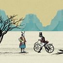 un caluroso día en el desierto. Un proyecto de Ilustración tradicional de Erick Herrera Velasco - 19.10.2017