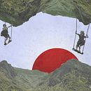 Vamos a jugar a volar entre montañas. Een project van Animatie, Collage y  Video van Susana Martin Somoza - 20.10.2017