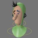Mi Proyecto del curso: Rigging: articulación facial de un personaje 3D. 3D, and Animation project by danimador3d - 10.21.2017