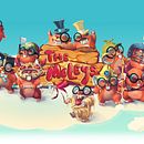 El juego de los moles. Un proyecto de Diseño de personajes e Ilustración tradicional de Esther Diana - 23.10.2015
