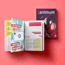 :animum Magazine #1. 3D, Animation, Design, Editorial Design, Graphic Design, Traditional illustration, Vector Illustration, and Art Direction project by Ángel Vera - 09.14.2017
