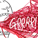 ¡¡¡¡GRRRRR!!!. Traditional illustration project by Ávelin Ilustradora - 10.24.2017
