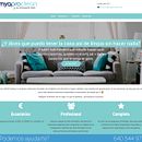 Página web de myaproclean. Web Design projeto de Marina Lopez - 24.10.2017