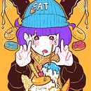 Sundae Best. Un progetto di Illustrazione tradizionale di Felipe Castillo - 26.10.2017