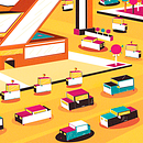 ventanas y edificios izzi, me sirvió de mucho el curso de rafahu sobre todo para hacer las ventanas (batalle un chingo x,x). Projekt z dziedziny Trad, c i jna ilustracja użytkownika daniel armenta - 03.11.2017