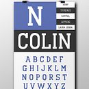 Tipografia Colin | Colin Font. Een project van Grafisch ontwerp, T y pografie van Laura Jorba Torras - 27.10.2017