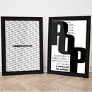 Posters tipográficos . Graphic Design project by Mariana Alemanno - 10.28.2016