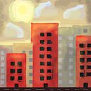 the city. Un proyecto de Diseño gráfico, Pintura y Retoque fotográfico de Alvaro Redondo Sanchez - 29.10.2017