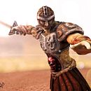 Guerrero - Personaje 3d. 3D, e Animação de personagens projeto de Milton Veliz Coronel - 30.10.2017
