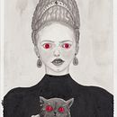 Mi aportación al fanzine Season of the Witch de The Ayeayes. Un projet de Illustration traditionnelle de Angela Jimenez - 30.10.2017