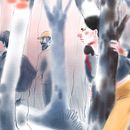 El bosque . Een project van Traditionele illustratie van irene amaro fernandez - 30.10.2017
