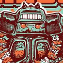 Posters serigrafiados edición limitada Jacknife Studio. Un progetto di Graphic design, Illustrazione tradizionale e Serigrafia di Daniel Abella Payá - 01.11.2017