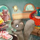 VECINOS. Un proyecto de Ilustración tradicional de Maria Lumbreras - 03.08.2015