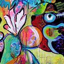 Pintura Chamánica. Projekt z dziedziny  Sztuki piękne użytkownika Daniela Gonçalves - 02.11.2017