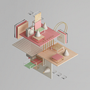 ISOMETRIC SHAPES Vol. I. 3D, Art Direction, and Traditional illustration project by Javier Torres - 11.03.2017