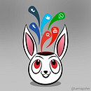 Social Rabbit. Un projet de Design graphique de Luis Aponte - 03.11.2017