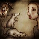 Introducción a la ilustración infantil. Cuento ilustrado: “Coraline” de Neil Gaiman Ein Projekt aus dem Bereich Traditionelle Illustration von Sergi Hernández - 06.11.2017