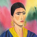 FRIDA. Un proyecto de Bellas Artes e Ilustración tradicional de Moises Oliva - 07.11.2017