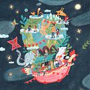 Protagonistas de la aventura más grande del planeta. Un proyecto de Ilustración tradicional de Leire Salaberria - 08.11.2017