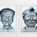 Caricatura a pedido . Un proyecto de Diseño, Diseño de personajes, Diseño gráfico e Ilustración tradicional de Juan Jose Tibaldo - 18.07.2015
