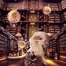 Biblioteca fantasia. Fine Arts, Photograph, Photograph, Post-production, and Photo Retouching project by Criztian Espinoza - 11.12.2017