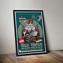 FUZILLIS + TERBUTALINA + 11 ANIVERSARIO DE DRUNK-O-RAMA - Vermut-O-Rama poster. Un projet de B, e dessinée, Direction artistique, Design graphique et Illustration vectorielle de Cristóbal Jiménez Trujillo - 13.11.2017