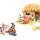 Los tres cerditos. Un proyecto de Ilustración tradicional de Esther Diana - 10.01.2016